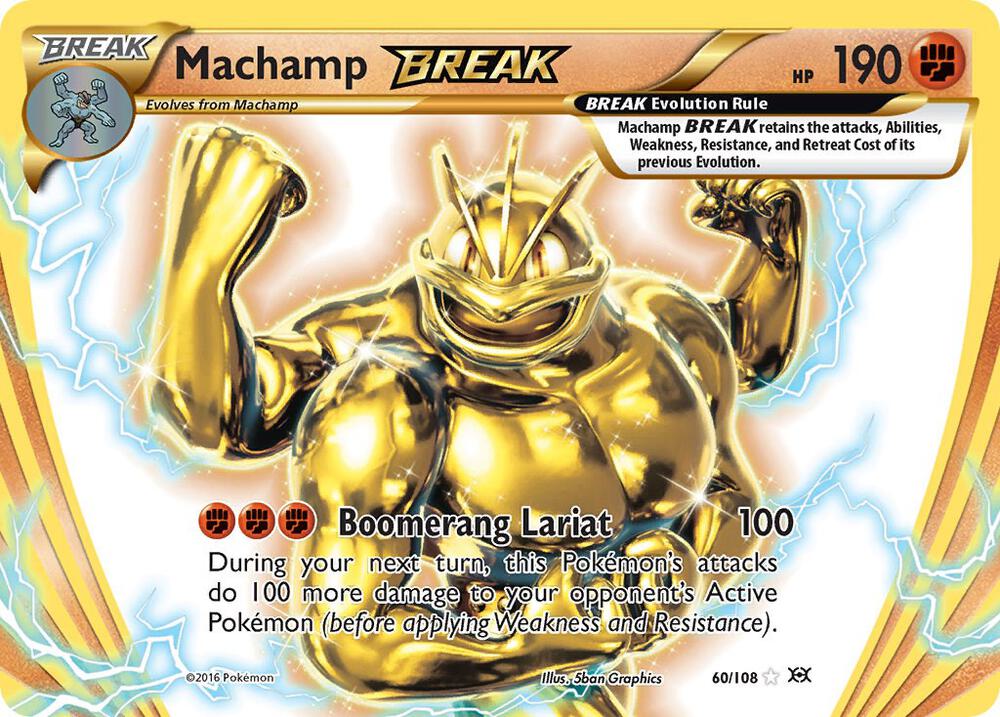 Machamp BREAK - 60/108 | Rare BREAK | (EVO | XY - Evolutions)