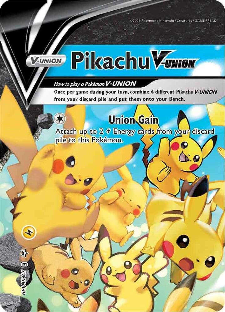 Pikachu V-Union - SWSH139 | Promo | (SWSD | SWSH: Sword & Shield Promo Cards)