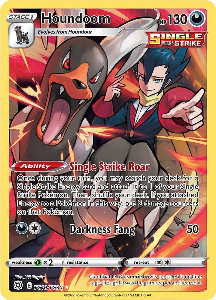 Houndoom - TG10/TG30 | Ultra Rare | (SWSH09:TG | SWSH09: Brilliant Stars Trainer Gallery)