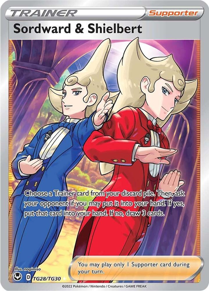Sordward & Shielbert - TG28/TG30 | Ultra Rare | (SWSH12: TG | SWSH12: Silver Tempest Trainer Gallery)