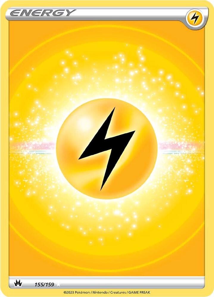 Lightning Energy (Texture Full Art) - 155/159 | Ultra Rare | (CRZ | SWSH: Crown Zenith)