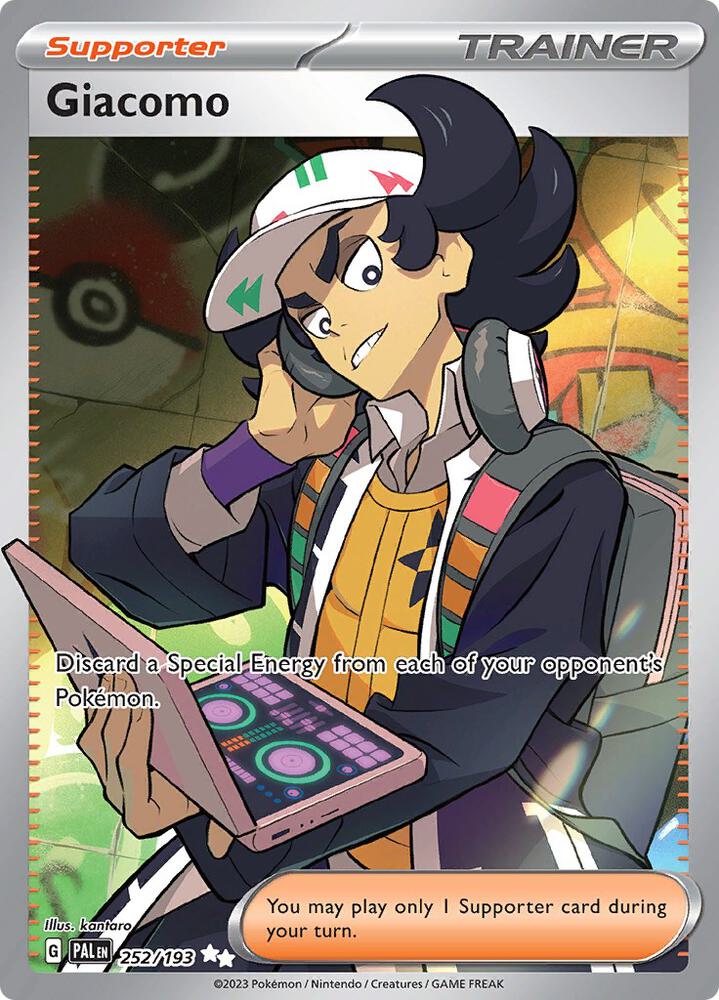 Giacomo - 252/193 | Ultra Rare | (PAL | SV02: Paldea Evolved)