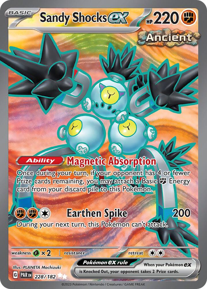 Sandy Shocks ex - 228/182 | Ultra Rare | (PAR | SV04: Paradox Rift)