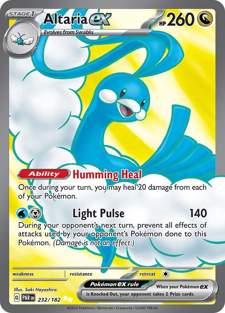 Altaria ex - 232/182 | Ultra Rare | (PAR | SV04: Paradox Rift)
