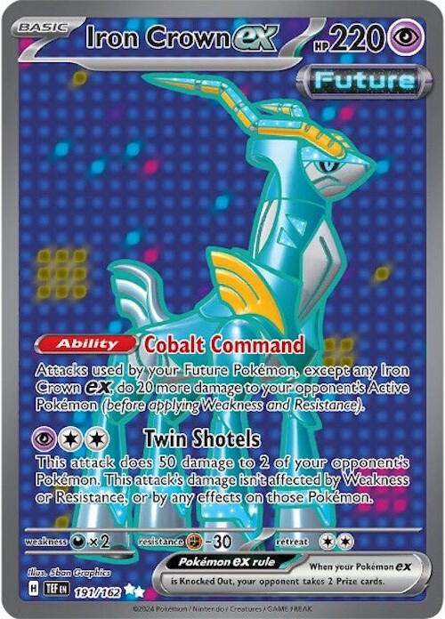 Iron Crown ex - 191/162 | Ultra Rare | (TEF | SV05: Temporal Forces)