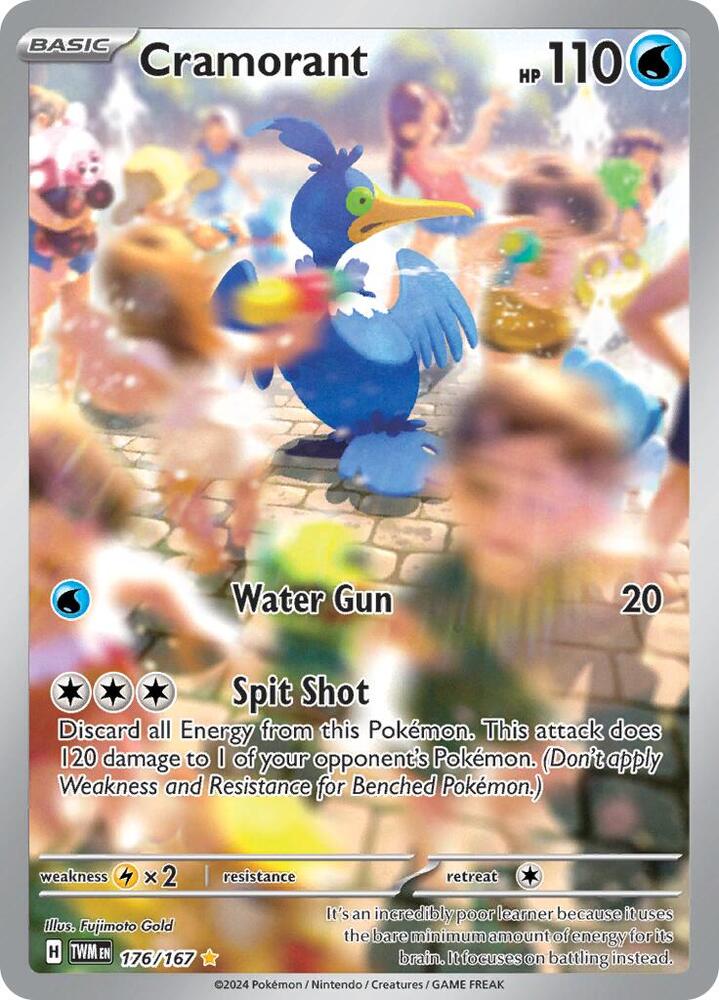 Cramorant - 176/167 | Illustration Rare | (TWM | SV06: Twilight Masquerade)