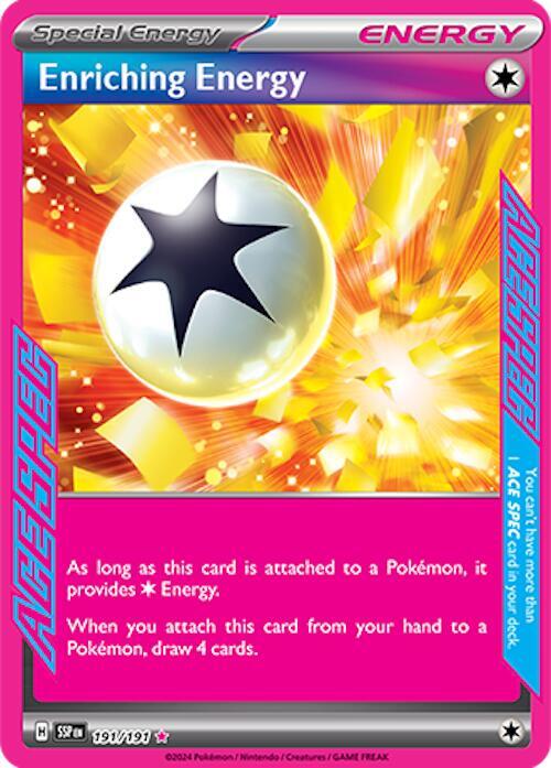 Enriching Energy - 191/191 | ACE SPEC Rare | (SSP | SV08: Surging Sparks)