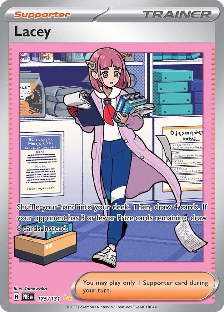 Lacey - 175/131 | Special Illustration Rare | (PRE | SV: Prismatic Evolutions)