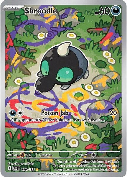 Shroodle - 149/132 | Illustration Rare | (MEG | ME01: Mega Evolution)