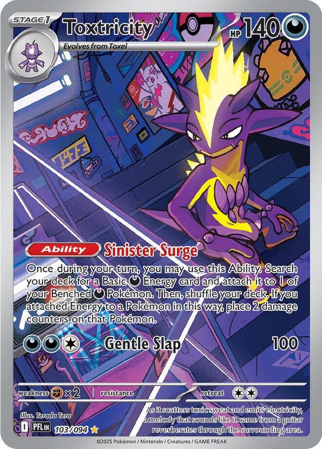 Toxtricity - 103/094 | Illustration Rare | (PFL | ME02: Phantasmal Flames)