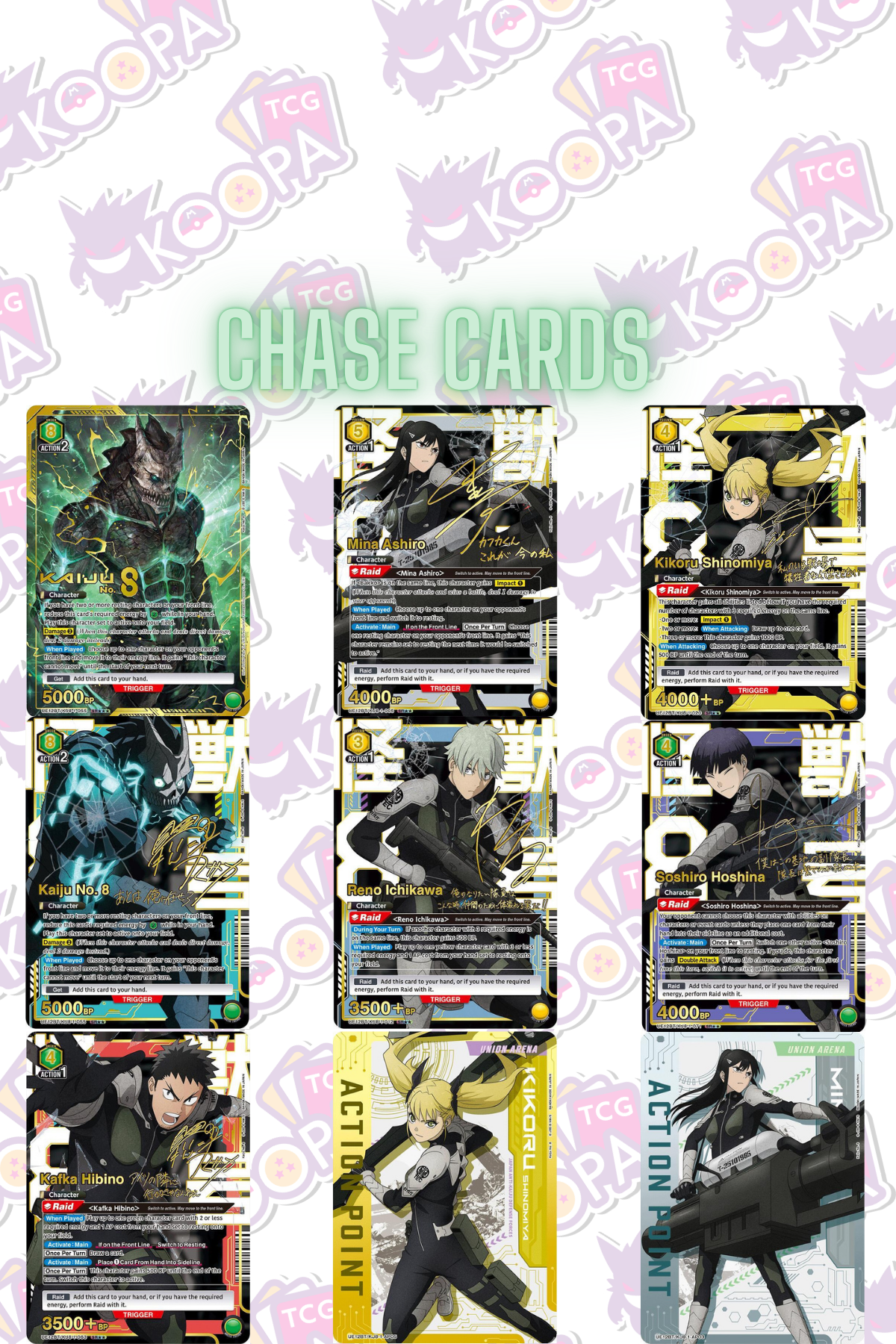 Union Arena Kaiju No. 8 Booster Pack (UE12BT)