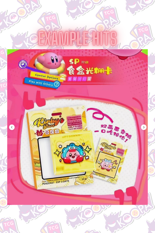 Moon Card Kirby Super Star Booster Box