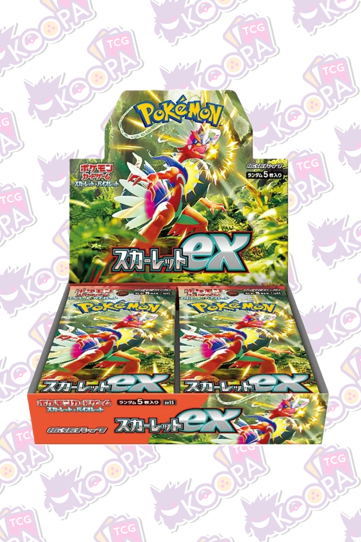 Pokemon TCG Japanese: Scarlet ex Booster Box (SV1S)
