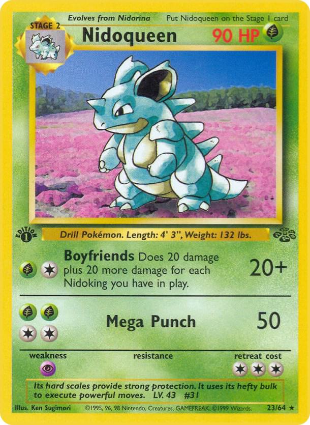 Nidoqueen (23) - 23/64 | Rare | (JU | Jungle)