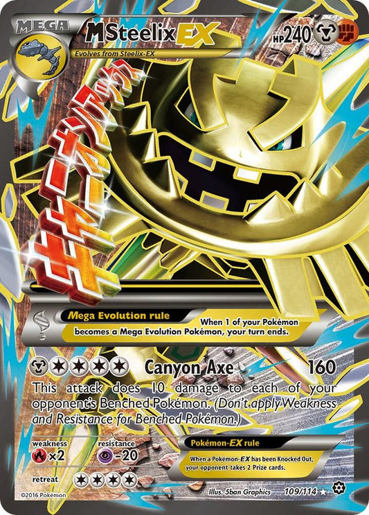 M Steelix EX (Full Art) - 109/114 | Ultra Rare | (STS | XY - Steam Siege)