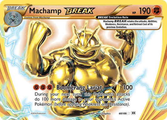 Machamp BREAK - 60/108 | Rare BREAK | (EVO | XY - Evolutions)