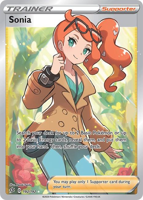 Sonia (Full Art) - 192/192 | Ultra Rare | (SWSH02 | SWSH02: Rebel Clash)