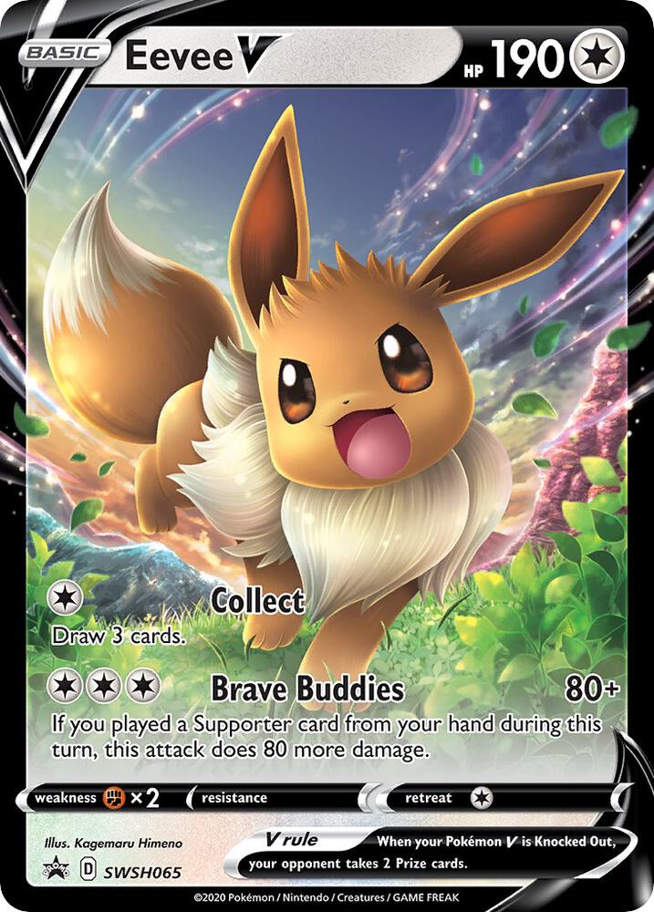 Eevee V - SWSH065 | Promo | (SWSD | SWSH: Sword & Shield Promo Cards)