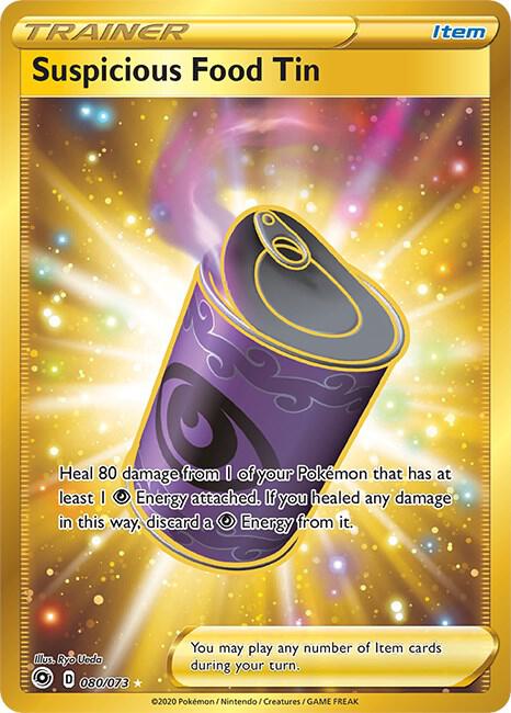 Suspicious Food Tin (Secret) - 80/73 | Secret Rare | (CHP | Champion's Path)