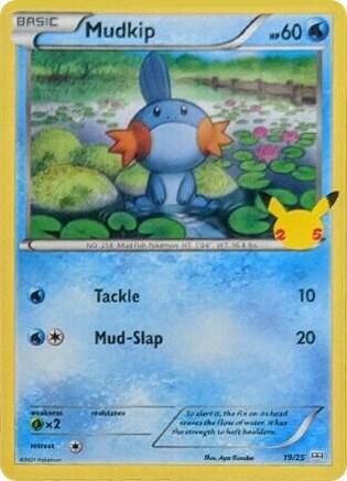Mudkip - 19/25 - 019/025 | Promo | (M21 | McDonald's 25th Anniversary Promos)