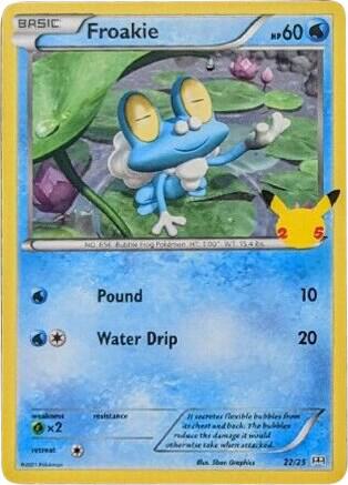 Froakie - 22/25 - 022/025 | Promo | (M21 | McDonald's 25th Anniversary Promos)