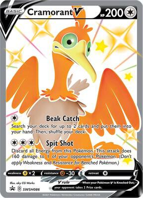 Cramorant V - SWSH086 | Promo | (SWSD | SWSH: Sword & Shield Promo Cards)