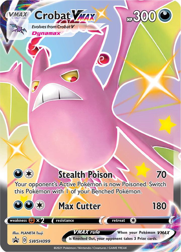 Crobat VMAX - SWSH099 | Promo | (SWSD | SWSH: Sword & Shield Promo Cards)