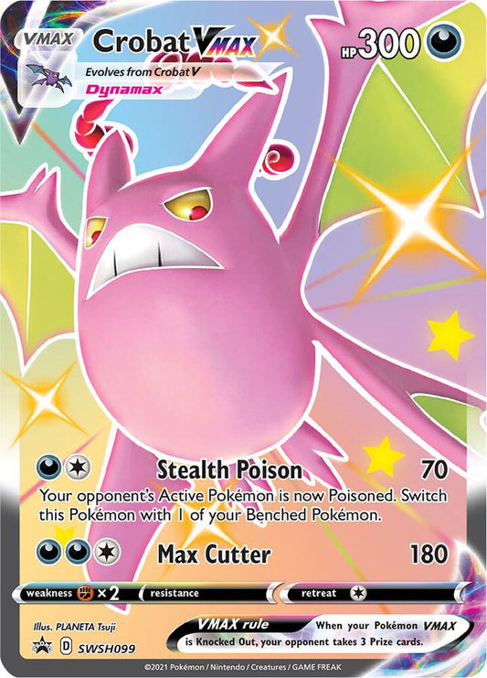 Crobat VMAX - SWSH099 | Promo | (SWSD | SWSH: Sword & Shield Promo Cards)