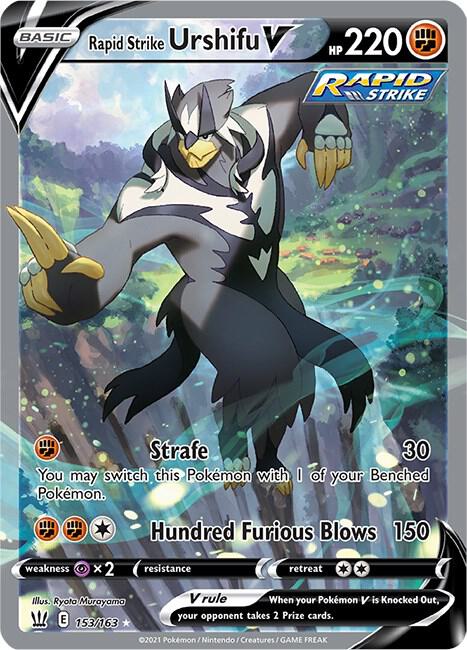 Rapid Strike Urshifu V (Alternate Full Art) - 153/163 | Ultra Rare | (SWSH05 | SWSH05: Battle Styles)
