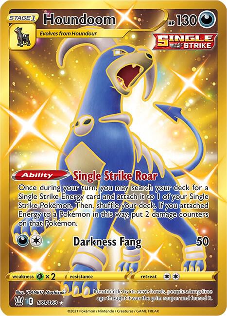 Houndoom (Secret) - 179/163 | Secret Rare | (SWSH05 | SWSH05: Battle Styles)