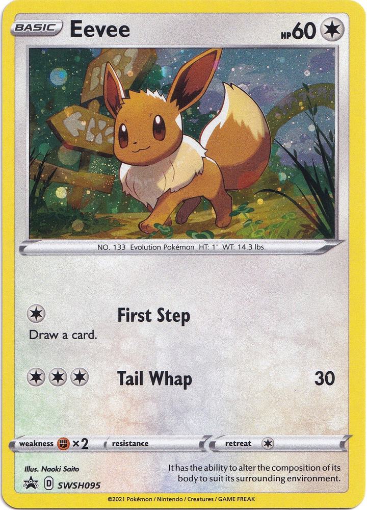 Eevee - SWSH095 | Promo | (SWSD | SWSH: Sword & Shield Promo Cards)