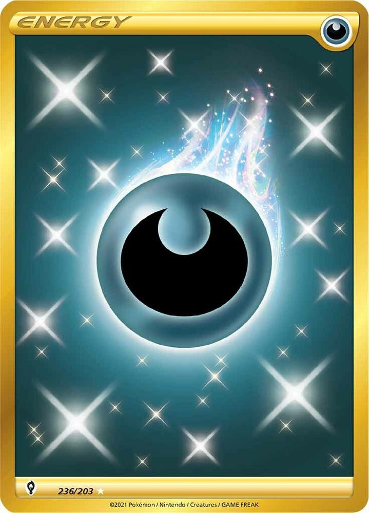Darkness Energy (Secret) - 236/203 | Secret Rare | (SWSH07 | SWSH07: Evolving Skies)