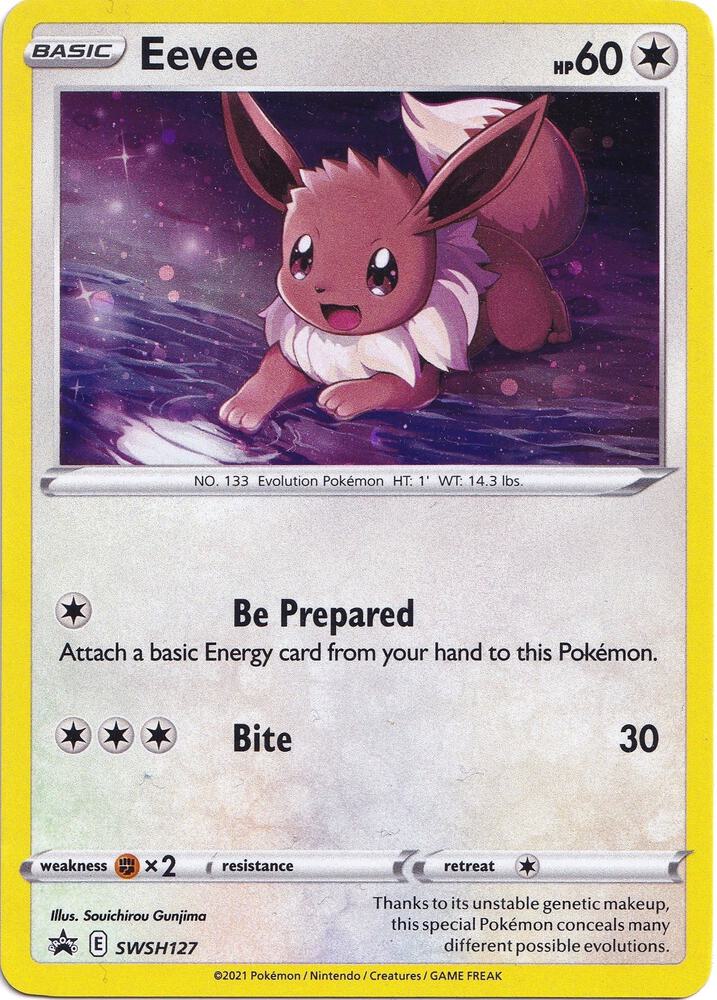 Eevee - SWSH127 | Promo | (SWSD | SWSH: Sword & Shield Promo Cards)