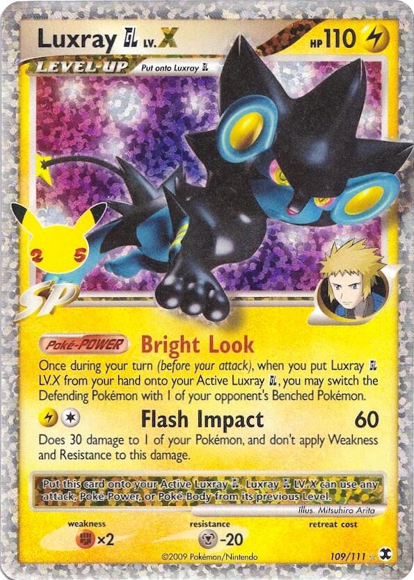 Luxray GL LV.X - 109/111 | Classic Collection | (CCC | Celebrations: Classic Collection)