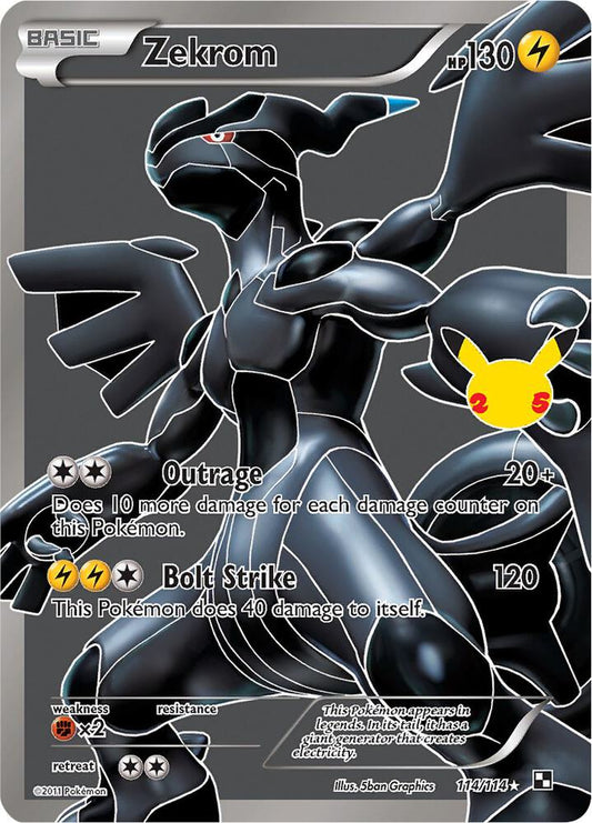 Zekrom - 114/114 | Classic Collection | (CCC | Celebrations: Classic Collection)