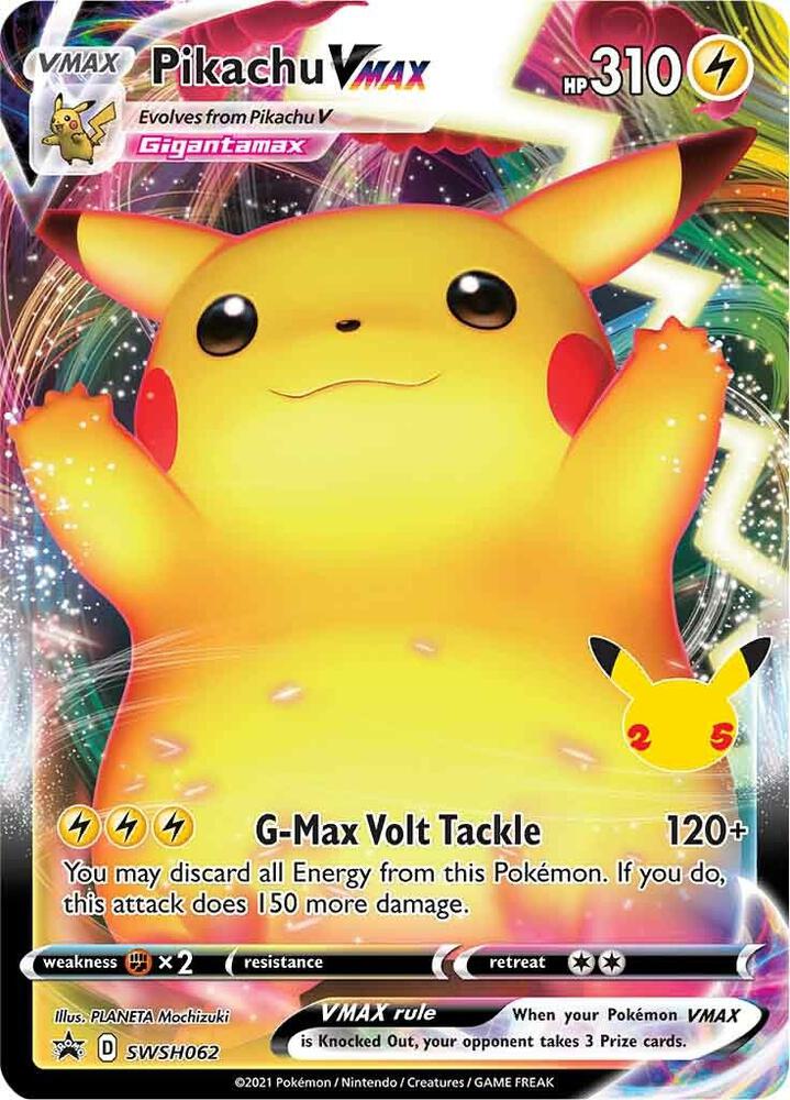 Pikachu VMAX - SWSH062 | Promo | (SWSD | SWSH: Sword & Shield Promo Cards)