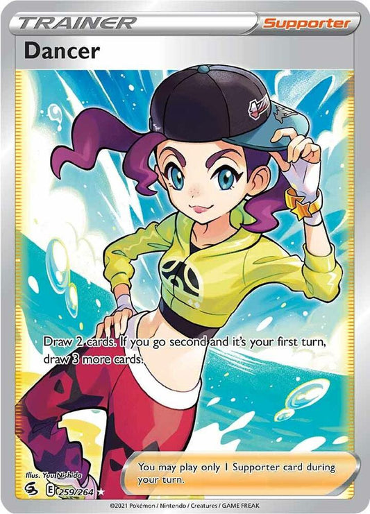 Dancer (Full Art) - 259/264 | Ultra Rare | (SWSH08 | SWSH08: Fusion Strike)