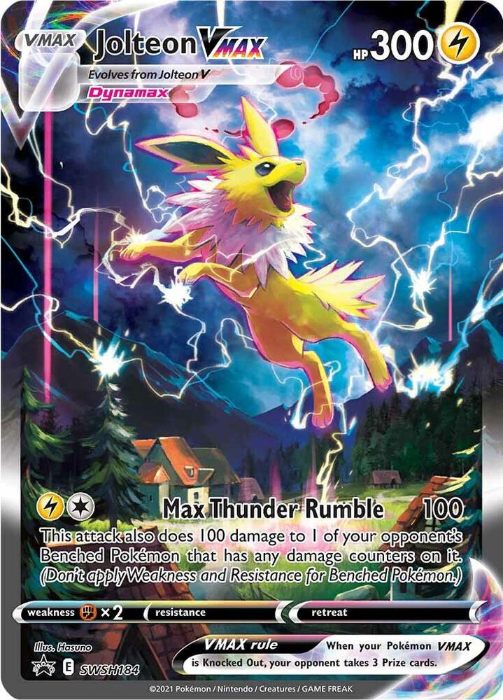 Jolteon VMAX - SWSH184 | Promo | (SWSD | SWSH: Sword & Shield Promo Cards)