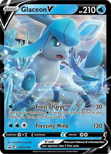 Glaceon V - SWSH196 | Promo | (SWSD | SWSH: Sword & Shield Promo Cards)