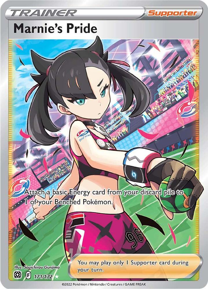 Marnie's Pride (Full Art) - 171/172 | Ultra Rare | (SWSH09 | SWSH09: Brilliant Stars)