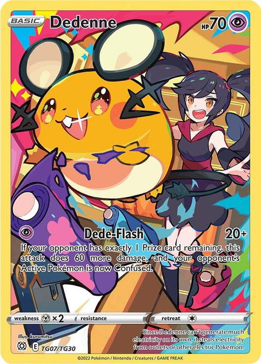 Dedenne - TG07/TG30 | Ultra Rare | (SWSH09:TG | SWSH09: Brilliant Stars Trainer Gallery)