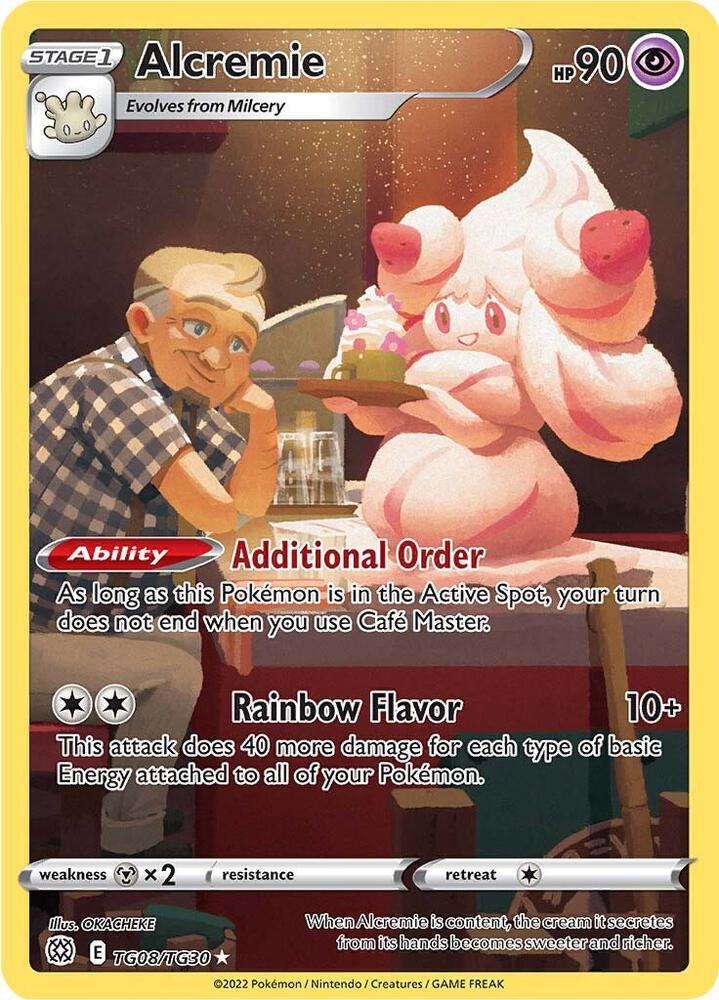 Alcremie - TG08/TG30 | Ultra Rare | (SWSH09:TG | SWSH09: Brilliant Stars Trainer Gallery)