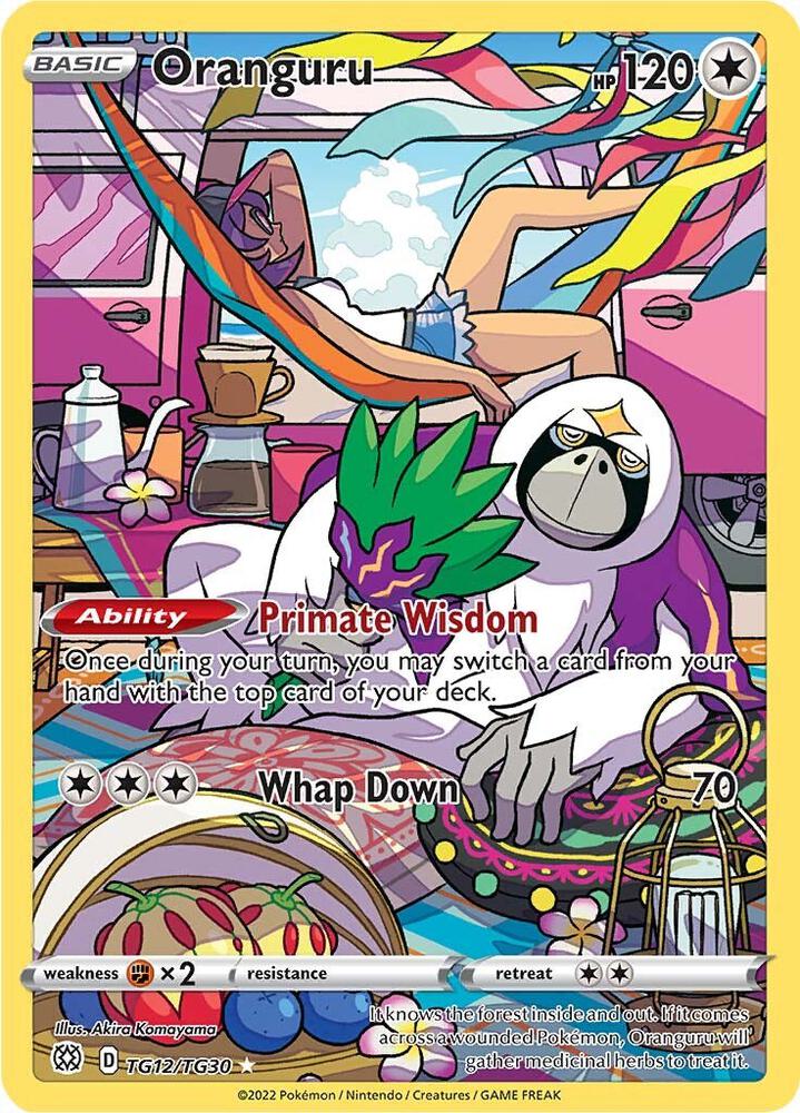 Oranguru - TG12/TG30 | Ultra Rare | (SWSH09:TG | SWSH09: Brilliant Stars Trainer Gallery)