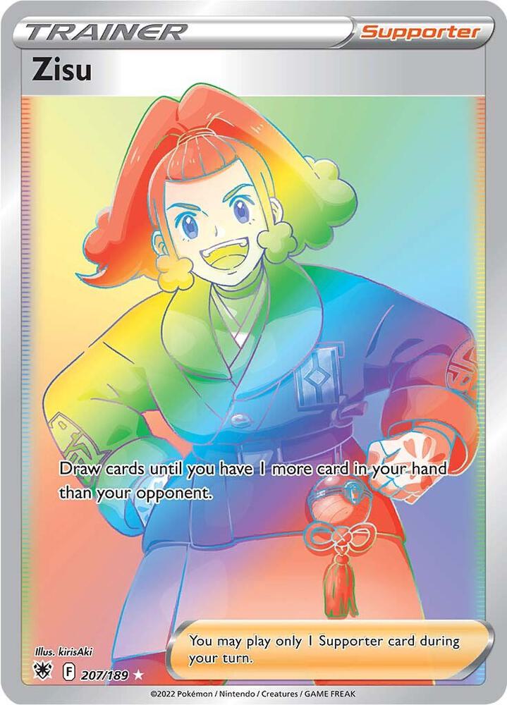Zisu (Secret) - 207/189 | Secret Rare | (SWSH10 | SWSH10: Astral Radiance)