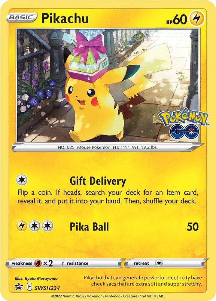 Pikachu - SWSH234 | Promo | (SWSD | SWSH: Sword & Shield Promo Cards)