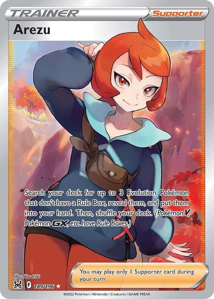 Arezu (Full Art) - 189/196 | Ultra Rare | (SWSH11 | SWSH11: Lost Origin)