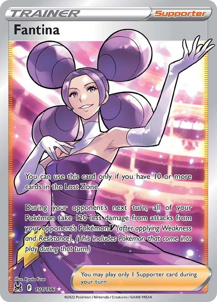 Fantina (Full Art) - 191/196 | Ultra Rare | (SWSH11 | SWSH11: Lost Origin)