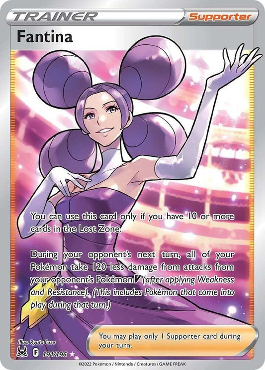 Fantina (Full Art) - 191/196 | Ultra Rare | (SWSH11 | SWSH11: Lost Origin)