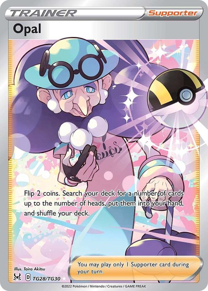 Opal - TG28/TG30 | Ultra Rare | (SWSH11: TG | SWSH11: Lost Origin Trainer Gallery)