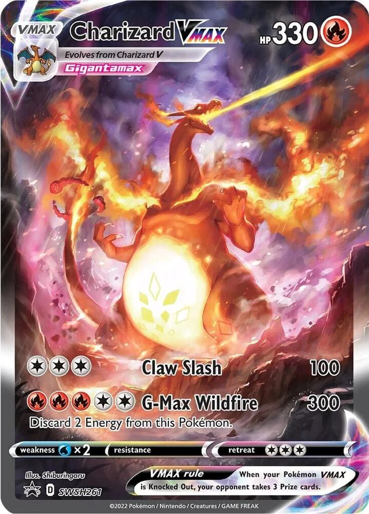 Charizard VMAX - SWSH261 | Promo | (SWSD | SWSH: Sword & Shield Promo Cards)